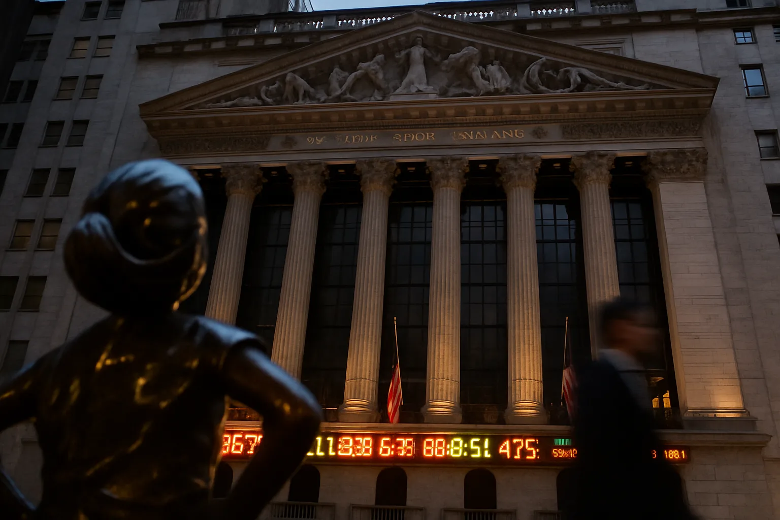 Dow and S&P 500 advance as Nasdaq slips; investors focus on earnings and AI jitters