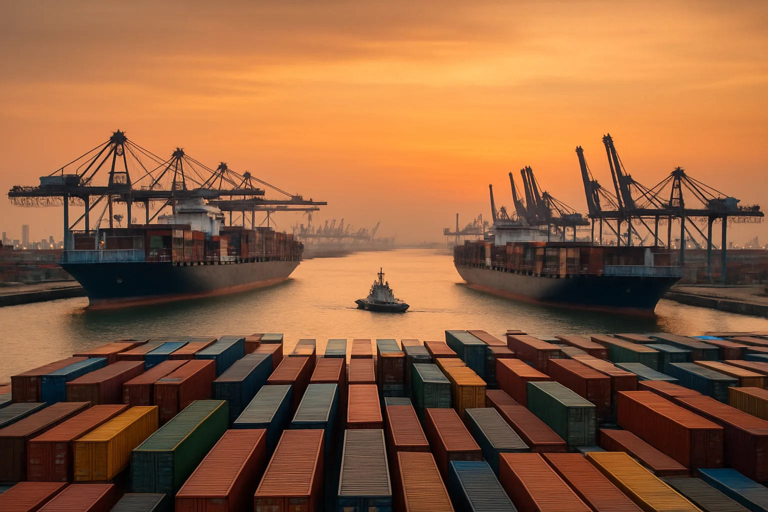 Global container freight rates surge ~130% since February as supply-chain stress intensifies