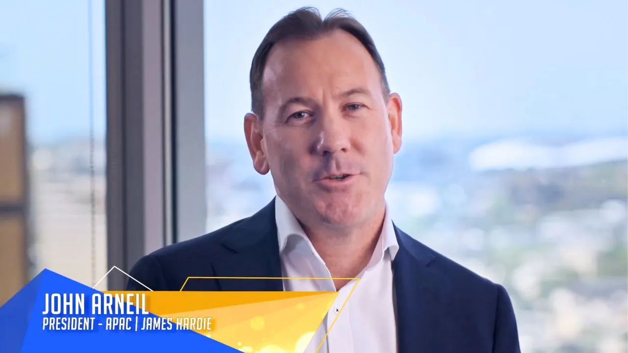 James Hardie to Feature on Industry Leaders, with Exclusive Interview from President John Arneil