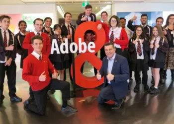 Nidhi Chopra, Director HR Business Partner ANZ Adobe, during her interview on Industry Leaders television program discussing leadership, culture, and workplace productivity