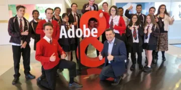 Nidhi Chopra, Director HR Business Partner ANZ Adobe, during her interview on Industry Leaders television program discussing leadership, culture, and workplace productivity